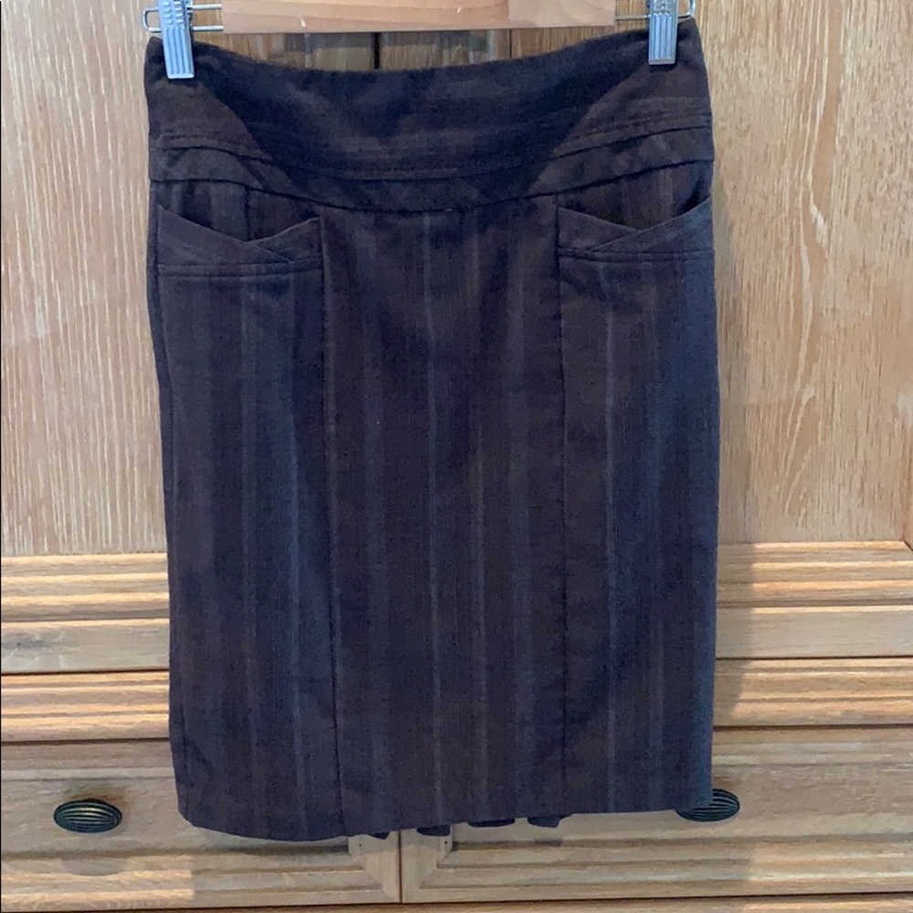 Beautiful brown pencil skirt